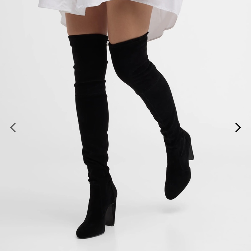 Stewart Weitzman - Highland Suede Over-the-knee Boot.            Worn ONCE